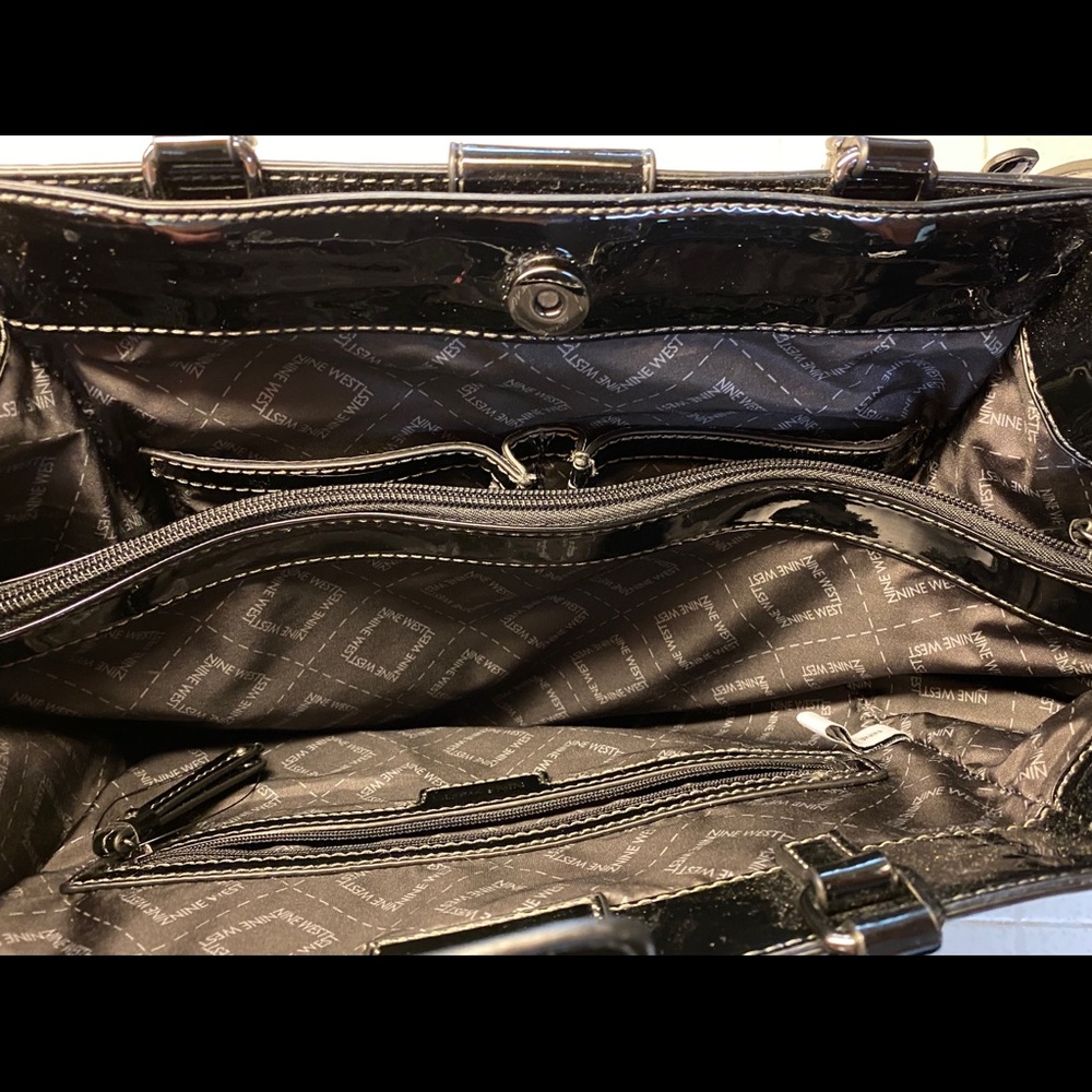 Nine West Black Crossbody Purse - Picture 3 of 3